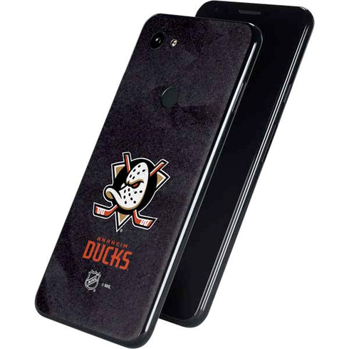 NHL Anaheim Ducks Distressed Google Pixel 3a Skin